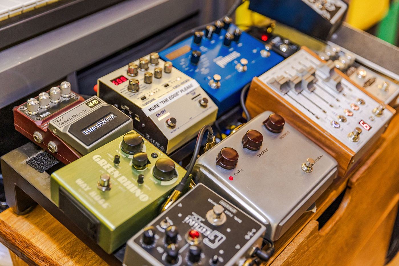 Guitar pedals